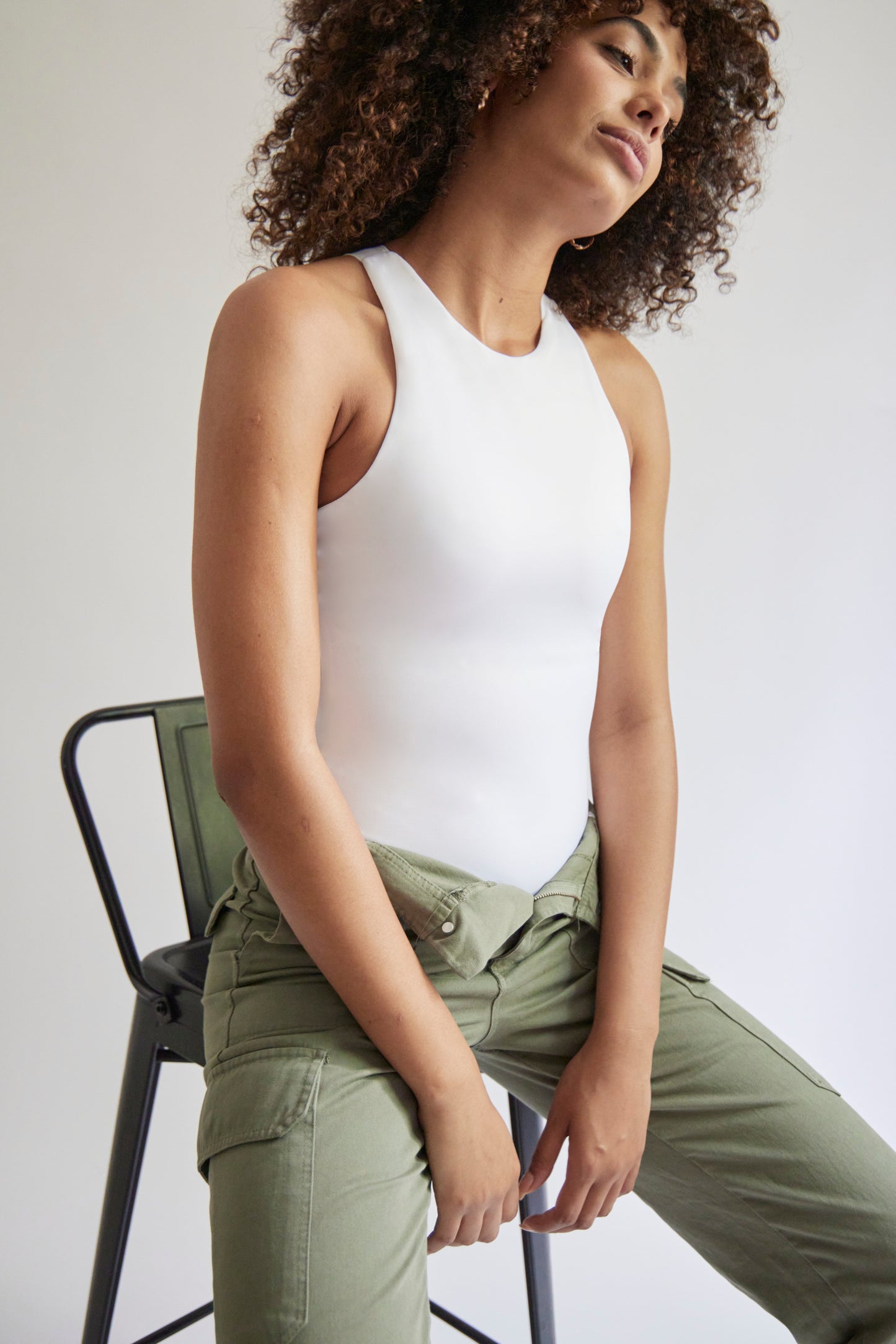 EVERYDAY BASICS HIGH NECK 03 // WHITE